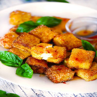 Grilled Halloumi Bites